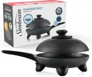 Sunbeam DiamondForce Skillet Electric Non-Stick Frypan Frying Pan with Dome Lid