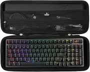 Tourmate Hard Storage Case for ASUS ROG Strix Scope II 96 Wireless Gaming Keyboard - Travel Case for RK ROYALKLUDGE RK98/RK96/N80/RK61,Aula F87/HERO 68/ S98 Pro(Only Box)