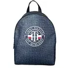 NWT Tommy Hilfiger Backpack Bag Navy Blue TH Round Logo MCMLXXXV MSRP $118