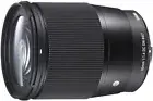 SIGMA Sony E-mount Lens 16mm F1.4 DC DN Single Focus Wide Angle APS-C Mirrorless