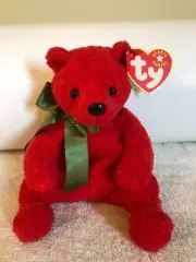 MISTLETOE the Bear - TY Beanie Baby - Christmas/Holiday