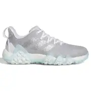 Women's adidas CodeChaos Spikeless Golf Shoes - Gray/Silver/Blue 8M