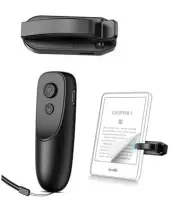 Remote Control Page Turner for Kindle Paperwhite Kobo eReaders, Page Black