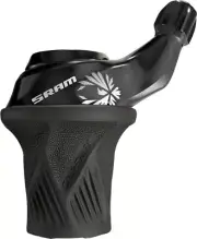 SRAM GX Eagle Grip Shift Shifter 12-Speed Rear Black, Left and Right Grips