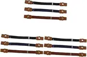 [LIFKOME] 3sets Boys and Girls Waist Belts Elastic for Boys Girls Stretchy and Belts Fashionable Comfortable Design 3pcs*3