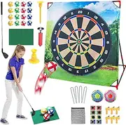 Tuxuseo Golf Chip Game Four in One Chip Training Set Interactive Outdoor Toy for Children