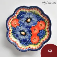 在飛比找蝦皮購物優惠-波蘭陶 Cerraf 仲夏紫蜜系列 波浪盤 中 造型盤 陶瓷