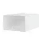 Artiss Shoe Box Set of 12 Storage Case Stackable Plastic Shoe Cabinet Cube White