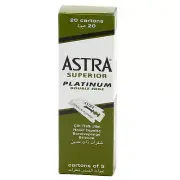 100 Pc Astra Superior Platinum Double Edge Shaving Razor Blades Free Shipping