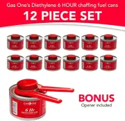 6 Hour Chafing Fuel - Food Warmer for Chafing Dish Buffet Set - Liquid Safe F...