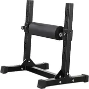 Oshhni Single Leg Squat Stand Adjustable Height Single Leg Squat Rack Leg Training Device Multifunction for Elevated Push-ups Adult