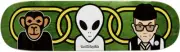 Alien Workshop x Thrasher Jake Phelps Missing Link 8.75 Skateboard Deck