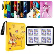 Pokemon Cards Binder Leather Collectors Album Folder Pocket Holder 400Pcs Gift For Kids