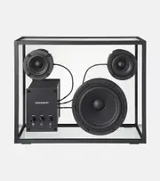 [Transparent] Transparent Transparent speaker One Size black