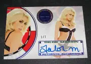2012 Benchwarmer TALOR MARION Vegas Baby #46 Blue Auto/7 PLAYBOY Fast & Furious