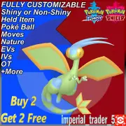 Pokémon Sword and Shield ✨ Shiny Flygon ✨ W/ Best 6IV Customizable