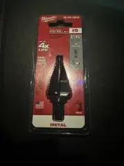 Milwaukee 48-89-9209 #9 Step Drill Bit 7/8" ~ 1-1/8" New