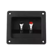 Cup Connector Square Speaker Wire Spring Terminal Cup for DIY Home Car Stereo