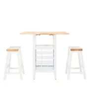Safavieh Emeric 3pc Set Drop Leaf Pub Table
