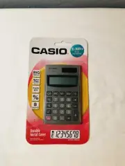 New (Sealed Package) Vintage Casio Calculator SL-300V-s Solar Handheld