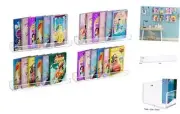 2" Premium Acrylic Floating Nursery Kids Bookshelf Wall Ledge 24inches 4