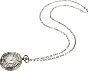 [DEARMAMY] Roman Dial Pocket Watch Clamshell Style Large Numbers for Easy Reading