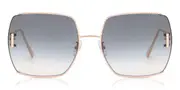 Chopard SCHG30M 08FC Men's Sunglasses Gold Size 63