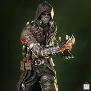 Iron Studios Arkham Knight Scarecrow Statue Batman Figure Rare Limited Ed 1:10