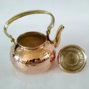 Pure Copper Tea Kettle, Copper Teapot Coffee Serving Pot 500 ML Antique Gift Set