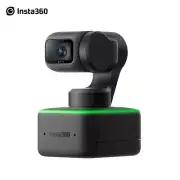 Insta360 Link 4K Webcam 1/2" Sensor AI Tracking Gesture Control 4X Digital Zoom