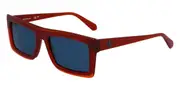 Calvin Klein Jeans CKJ23657S 820 Men's Sunglasses Orange Size 55