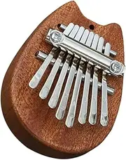 Totority Mini Thumb Piano 8 Keys Wooden Kalimba Perfect for Boys and Girls Adults Compact Lightweight Musical Instrument