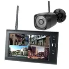 AU Plug 100-240V Wireless Security Camera DVR System With 720P Camera & 7in New