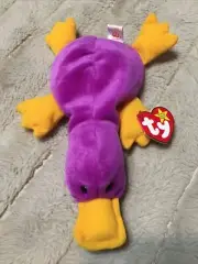 From Original Collector 1993 Ty Beanie Baby Babies Patti The Platypus Mint