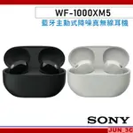 SONY WF-1000XM5 藍牙主動式降噪真無線耳機 藍牙耳機 無線耳機 降噪耳機 IPX4防水