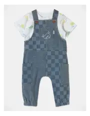 [Sprout] Overall Set in Denim