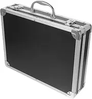 ANDRESLAD Portable Aluminum Alloy Briefcase Durable Shockproof Tool Storage Box for Men Versatile Workstation Case with Protection for Tools and Accessories Transport