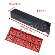 SVQBL 1616H11 Lathe turning tool holder screw type tool + 2pc VCMT110304 inserts
