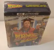 Back to the Future 35th Anniversary Collector Edition Trilogy Steelbook (4K) NEW