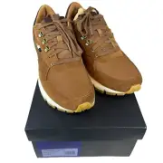 NIB $325 Allen Edmonds CANYON Men’s 9.5 D Weatherproof Sap Brown Shoes Sneakers