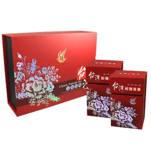 【龍源茶品】福壽梨山經典茗品烏龍茶葉禮盒150gx2罐(共0.5斤;附提袋;生青茶;無焙火;無發酵)