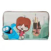 Licensed Loungefly Foster's Home for Imaginary Friends Mac and Bloo Zip Wallet