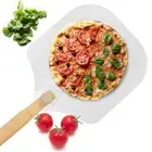 Homemade Metal Aluminum Bread Tool Shovel Pizza Peel Spatula Pizza Paddle