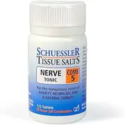 Schuessler Tissue Salts 125 Tablets - Comb 5 - Nerve Tonic