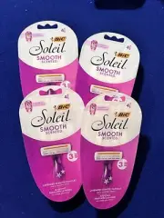 Bic Soleil Smooth Scented Women Disposable Razors - PACK OF 4