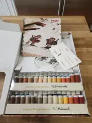 PFAFF MJ HUMMEL EMBROIDERY DESIGNS CD #374 NEW w/56 exclusive Thread spools book