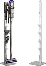 Freestanding Holder for Dyson Vacuum Stand – Suitable for Dyson V6 V7 V8 V10 V11 V12 V15 Gen5 & DC series Vacuum Cleaners, Elegant and Stable Standing Dock – Accessory Storage Stand for Dyson