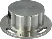 The Flow Security Systems Vented Locking Fuel Tank Cap | For Transfer Tanks & Above Ground Commercial Tanks | Prevents Theft & Fuel Vandalism | Secures Fuel Tanks | FSS 377 Cap Only | 2" Std Thead