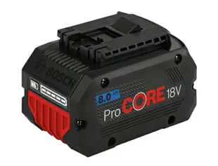 德國BOSCH 博世超薄型 超核芯鋰電池 ProCORE 18V 4.0Ah / 18V8.0Ah