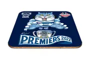 Geelong Cats AFL Premiers 2022 Caricature Coaster